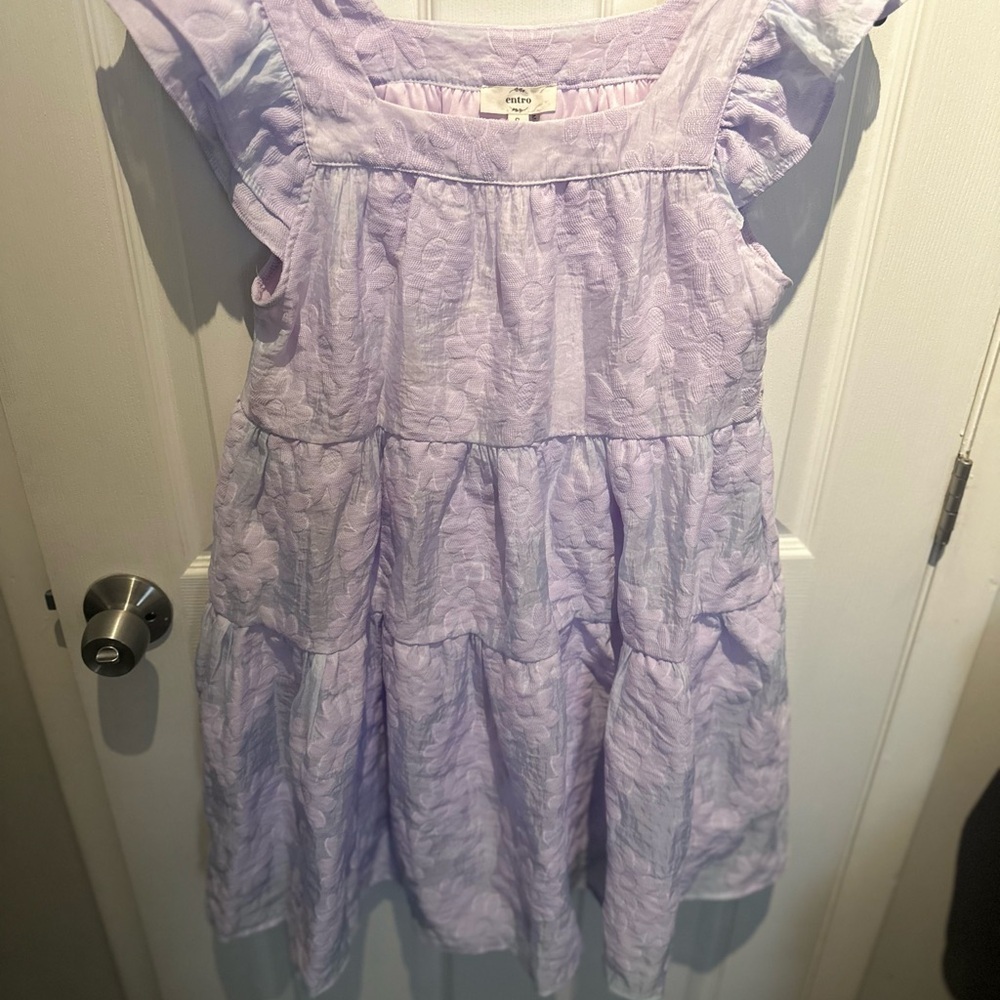 Anthropologie Entro Women Size S Lace Babydoll Lined Flowy Romantic Fun Dress - Picture 3 of 11